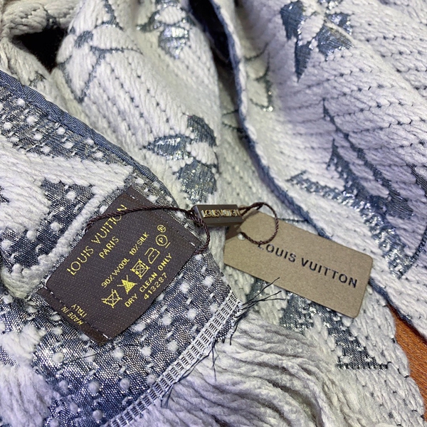 ブランドマフラー細部ディテール